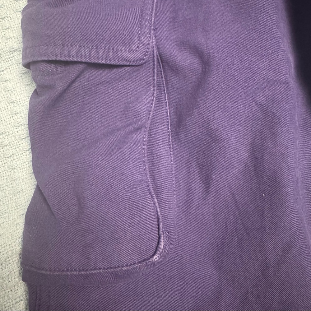 2/40 Wilfred Free Picture Cargo Pants in Purple - Women’s 6 - Picture 7 of 14